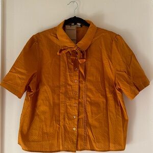 Brand new Modcloth(princess highway) mustard blouse!